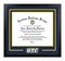 UTC Mocs 17w x 14h Spirit Diploma Manhattan Black Frame with Bonus Campus Images Lithograph (value savings $59)
